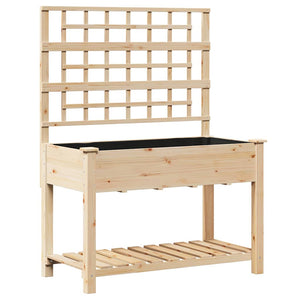 Garten Pflanzgefäß mit Regal Beige