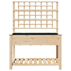 Garten Pflanzgefäß mit Regal Beige