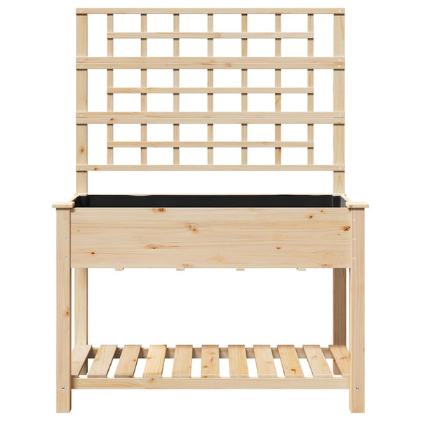 Garten Pflanzgefäß mit Regal Beige