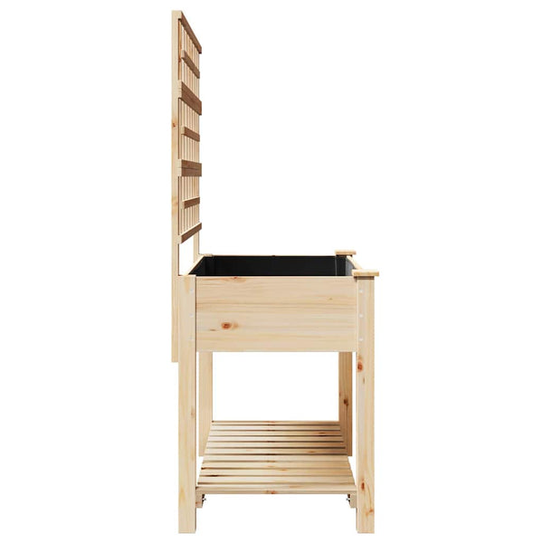 Garten Pflanzgefäß mit Regal Beige