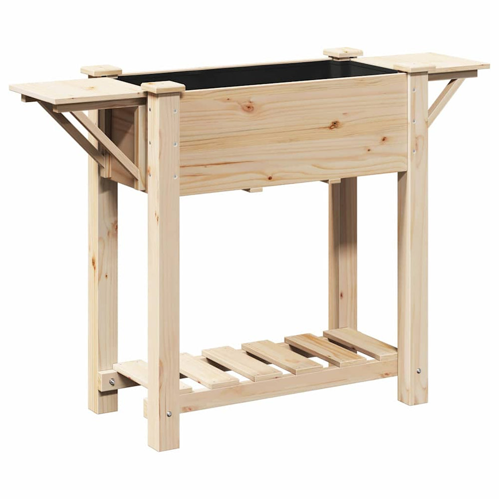 Garten Pflanzgefäß mit Regal Beige