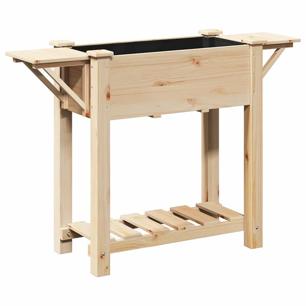 Garten Pflanzgefäß mit Regal Beige