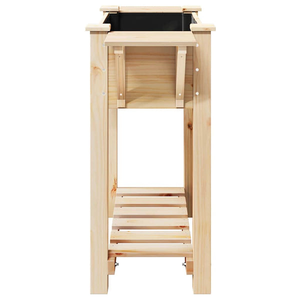 Garten Pflanzgefäß mit Regal Beige