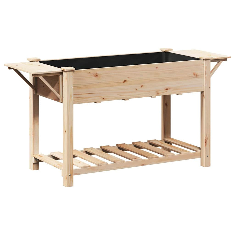 Garten Pflanzgefäß mit Regal Beige