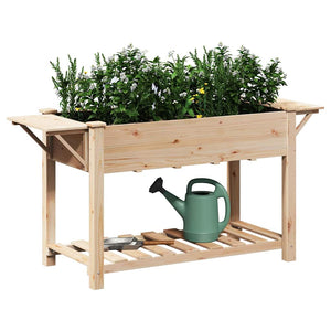 Garten Pflanzgefäß mit Regal Beige
