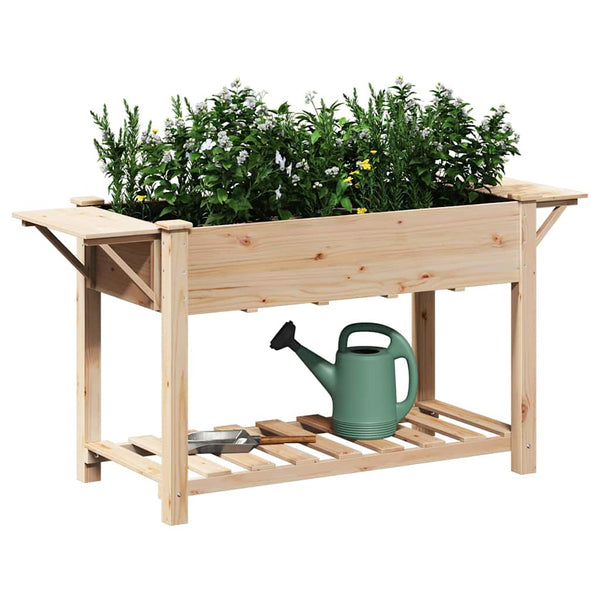 Garten Pflanzgefäß mit Regal Beige