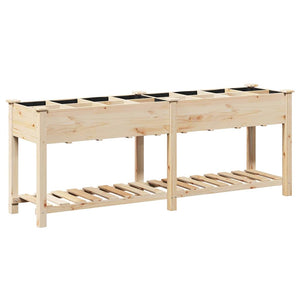 Garten Pflanzgefäß mit Regal Beige