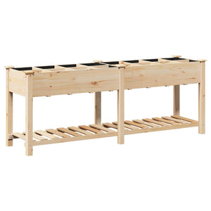 Garten Pflanzgefäß mit Regal Beige