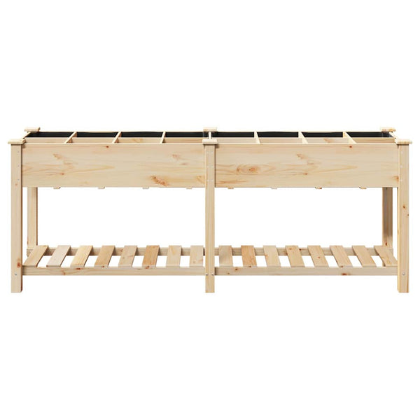 Garten Pflanzgefäß mit Regal Beige
