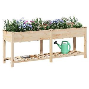 Garten Pflanzgefäß mit Regal Beige