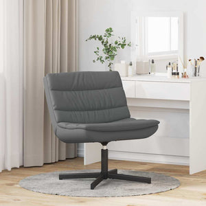 Drehstuhl Grau PU 63x75x76 cm