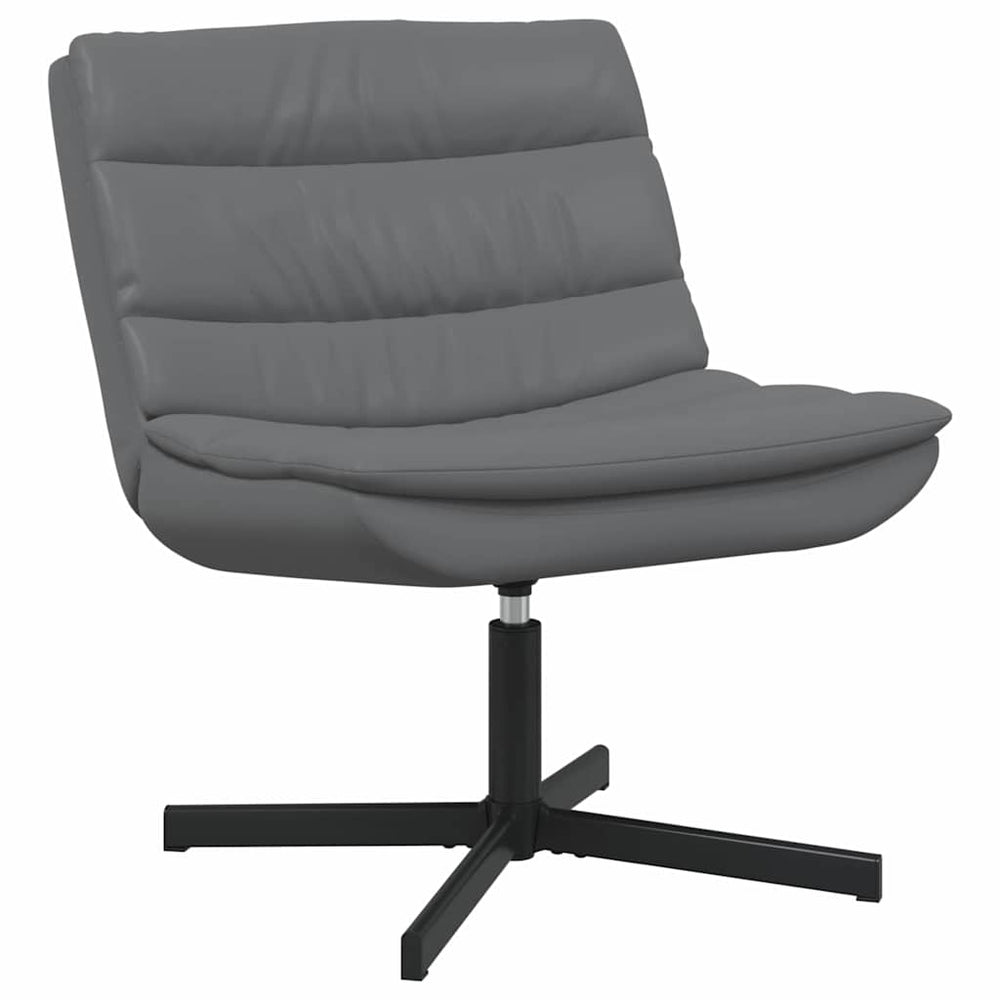 Drehstuhl Grau PU 63x75x76 cm