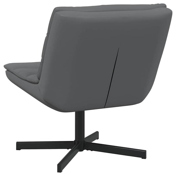 Drehstuhl Grau PU 63x75x76 cm