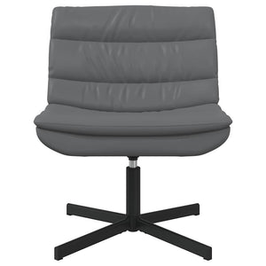 Drehstuhl Grau PU 63x75x76 cm
