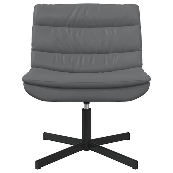 Drehstuhl Grau PU 63x75x76 cm