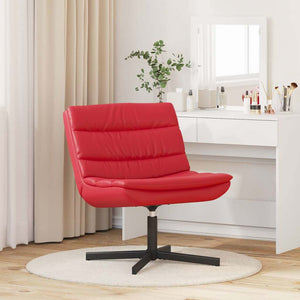 Drehstuhl Rot PU 63x75x76 cm