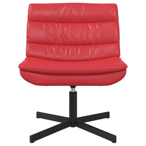Drehstuhl Rot PU 63x75x76 cm