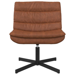 Drehstuhl Braun Antik PU 63x75x76 cm