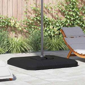 Freischwinger Sonnenschirm Basis Schwarz