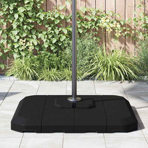 Freischwinger Sonnenschirm Basis Schwarz