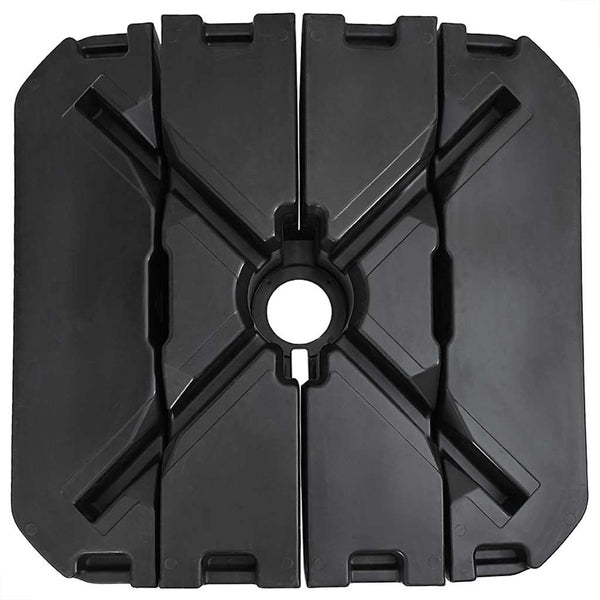 Freischwinger Sonnenschirm Basis Schwarz