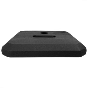 Freischwinger Sonnenschirm Basis Schwarz