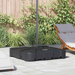 Freischwinger Sonnenschirm Basis Schwarz