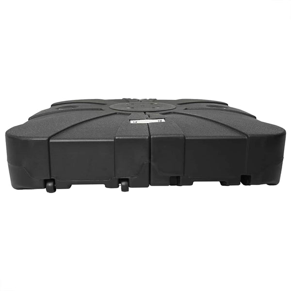 Freischwinger Sonnenschirm Basis Schwarz