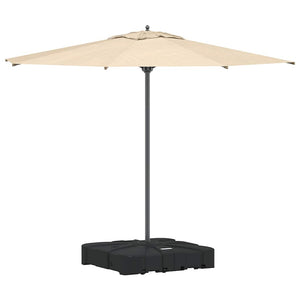 Freischwinger Sonnenschirm Basis Schwarz