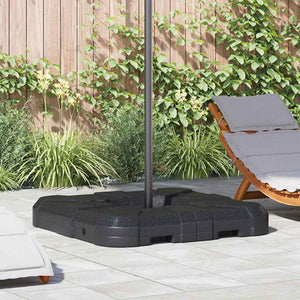 Freischwinger Sonnenschirm Basis Schwarz