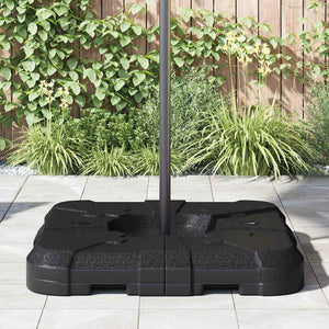 Freischwinger Sonnenschirm Basis Schwarz