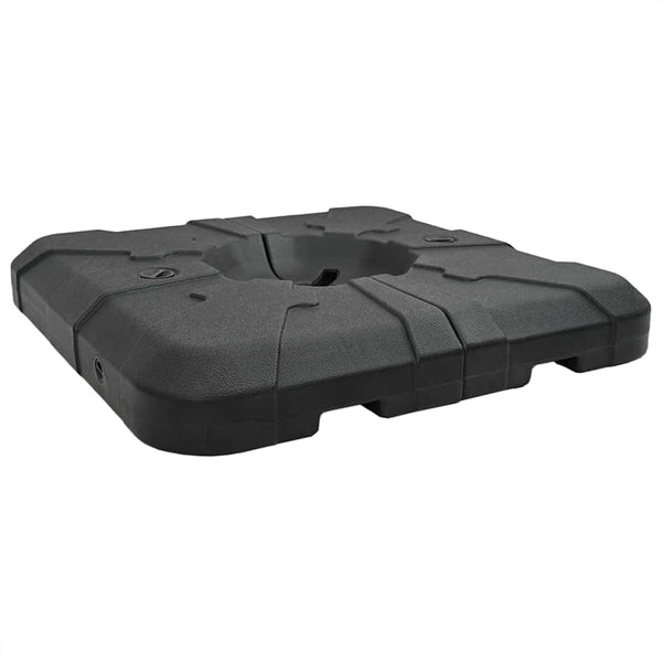 Freischwinger Sonnenschirm Basis Schwarz