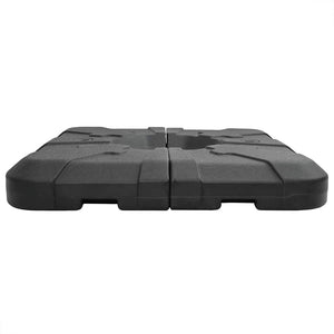 Freischwinger Sonnenschirm Basis Schwarz