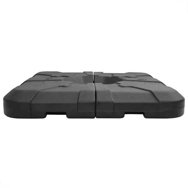 Freischwinger Sonnenschirm Basis Schwarz
