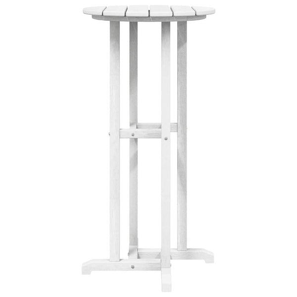 Garten Bar Set 3-teilig Weiß HDPE
