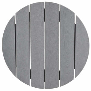 Garten Bar Set 3-teilig Hellgrau