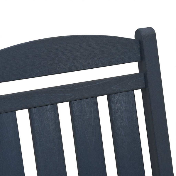 Marineblaue Schaukelstühle, 2er-Set