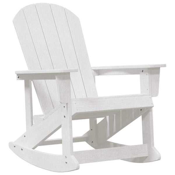 Adirondack Schaukelstühle 2er Set Weiß