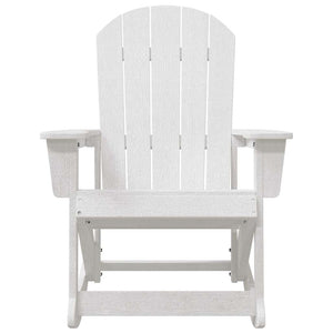 Adirondack Schaukelstühle 2er Set Weiß