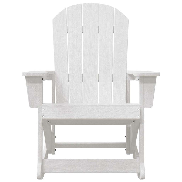 Adirondack Schaukelstühle 2er Set Weiß