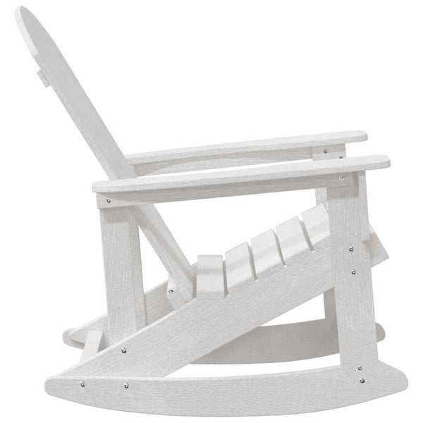 Adirondack Schaukelstühle 2er Set Weiß