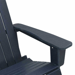 Marineblaue Adirondack Schaukelstühle, 2er-Set