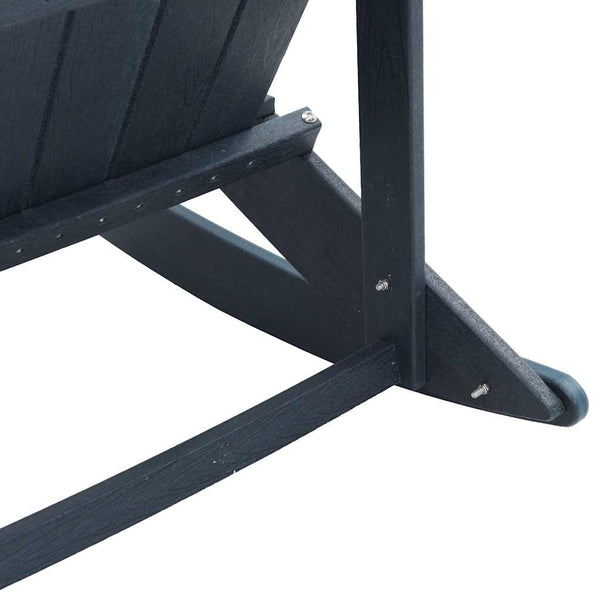 Marineblaue Adirondack Schaukelstühle, 2er-Set