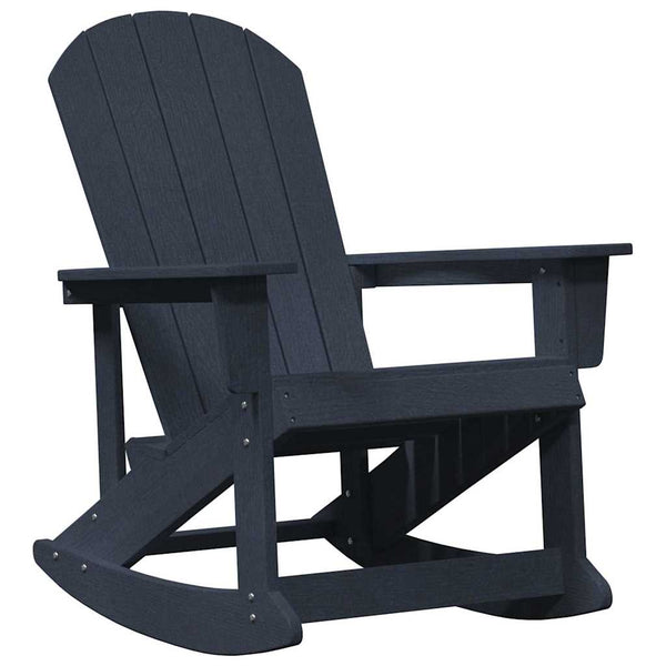 Marineblaue Adirondack Schaukelstühle, 2er-Set
