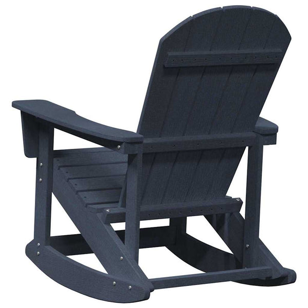 Marineblaue Adirondack Schaukelstühle, 2er-Set