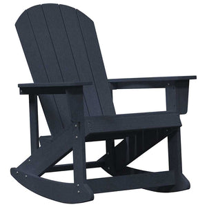 Marineblaues Garten Lounge Set 3-teilig