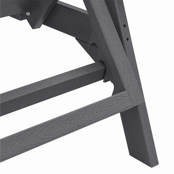 Sonnenliege 2er Set Hellgrau Polyethylen