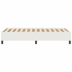Boxspringbett Creme 80x200 cm Cordstoff
