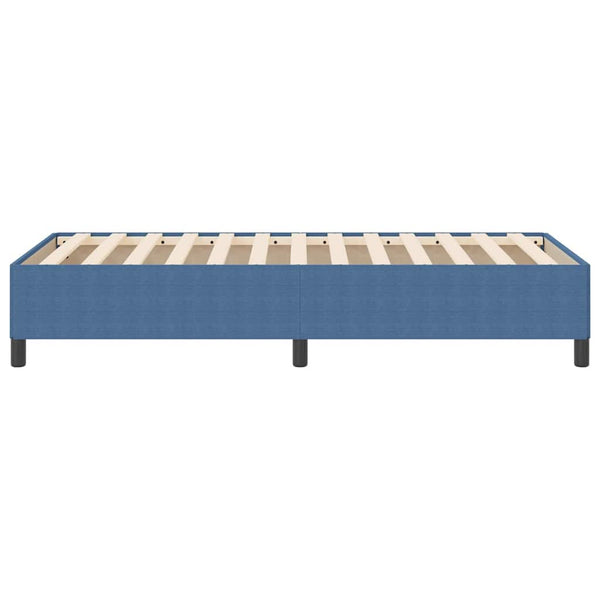 Boxspringbett Blau 90x190 cm Cordstoff