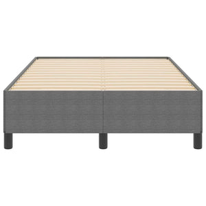 Boxspringbett Hellgrau 120x190 cm Cordstoff